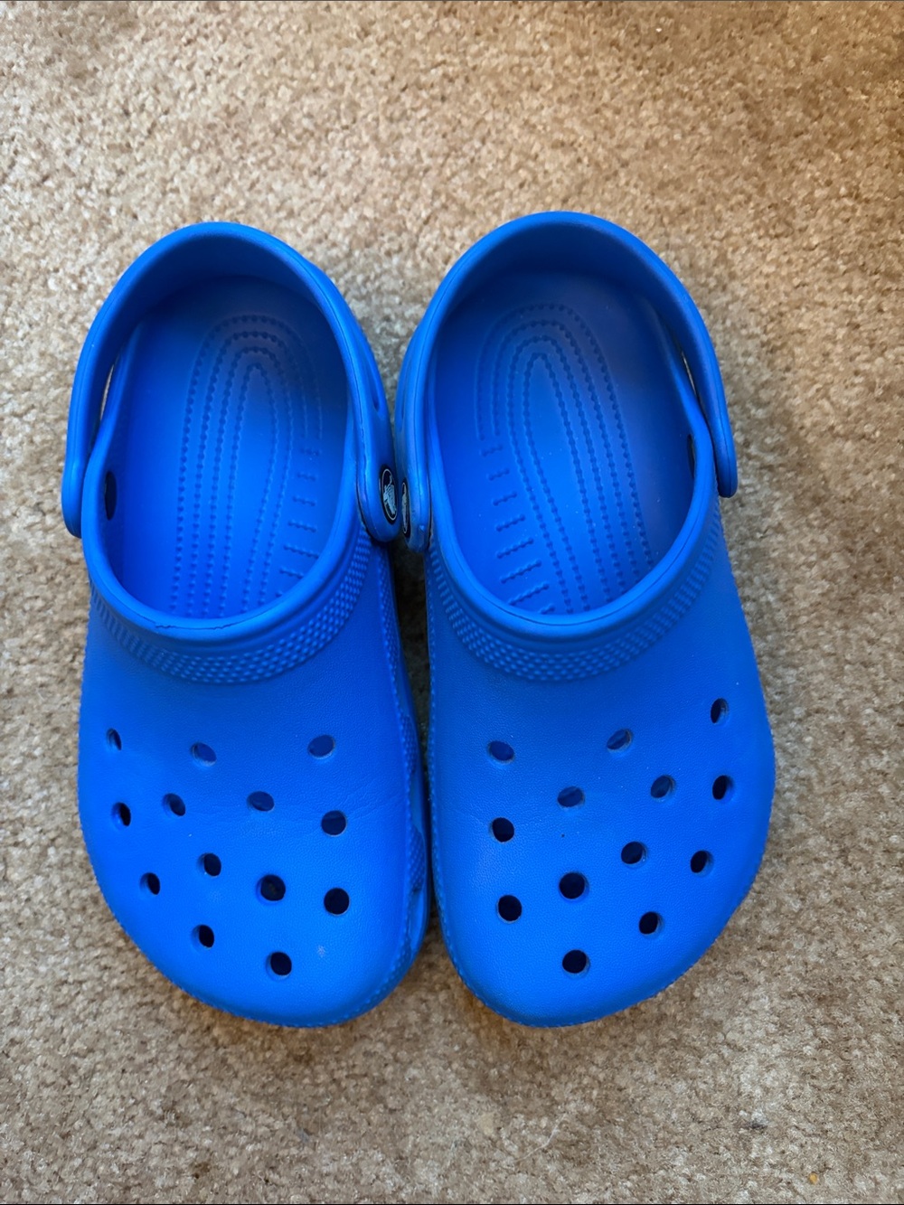CROCS Kids Vibrant Blue Classic Clog